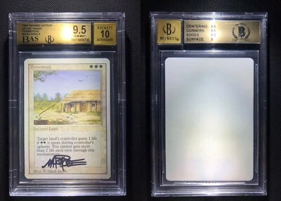 MTG Revised Farmstead Artist Proof AP Signed BGS 9.5 GEM MINT - Image 1 of 3
