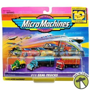 Micro Machines #11 Semi Trucks Collection 1996 Galoob 75030 NEW - Picture 1 of 4