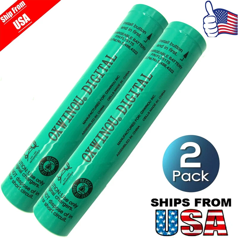2x 3.6V 1800mAh NiCd Flashlight Battery Replaces Streamlight 75175 Stinger HP XT - Image 1 of 4