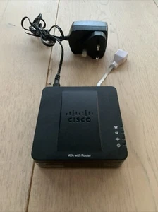 Cisco SPA122 ATA with router - with PSU - Photo 1/2