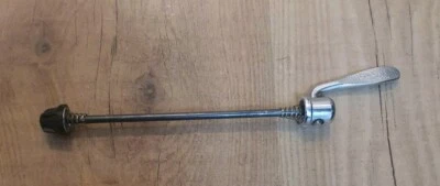 Retro Shimano Quick Release Skewer In Silver/Black (Rear Wheel) (23rd One) USED - Image 1 of 4