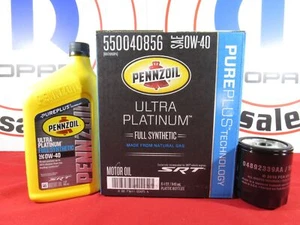 DODGE RAM 2500-5500 6.4L Full Synthetic Pennzoil Motor Oil & Filter OEM MOPAR - Picture 1 of 10