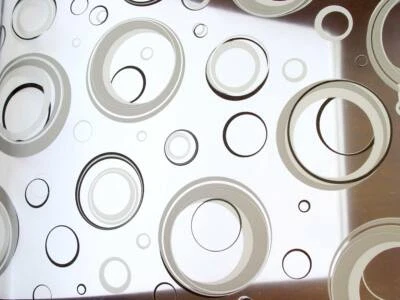 Transparent Tischdecke Meterware Wachstuch abwaschbar bedruckt 248-1 - Bild 1 von 3