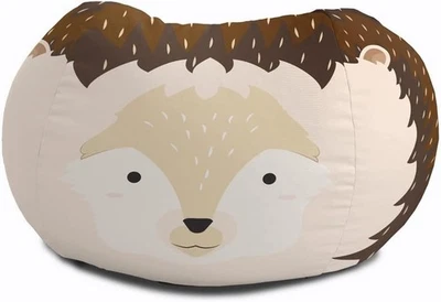 Kids Animal Bean Bag Chair Soft Washable Seat for Playroom Bedroom - Image 1 of 4