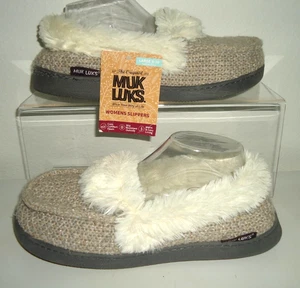 Muk Luks Damen kuschelige Hausschuhe Kunstfell Größe - L / 9-10 - Bild 1 von 12