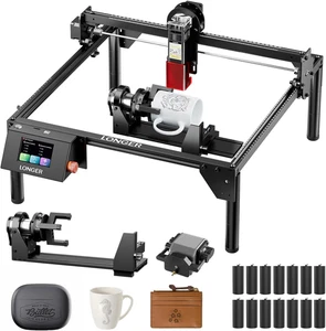 Incisore Laser Da 10W - Macchina CNC per Incisione Fai-Da-Te, Adatta per Metallo - Foto 1 di 11