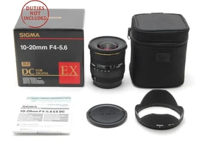 [MINT w/ Porch, Box] Sigma AF 10-20 F/4-5.6 EX DC HSM for Canon From JAPANA A551 - Picture 1 of 24