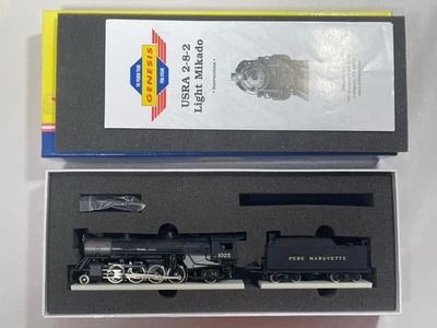 Athearn Genesis USRA 2-8-2 Pere Marquette HO NOS Never Used or Handled NIB Mint - Image 1 of 4