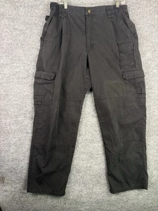 Pantalones tácticos 511 para hombre 34x30 negros Stryke Ripstop Flex Tac elásticos al aire libre - Imagen 1 de 14