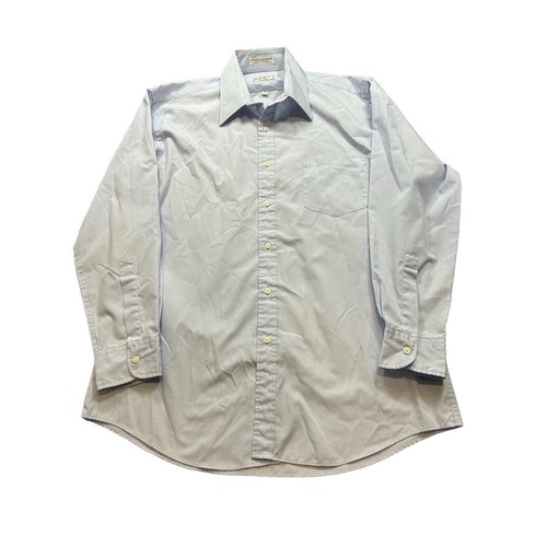 SAINT LAURENT (YSL) Camicia Yves Saint Laurent uomo taglia 16 32 33 blu manica lunga abito camicia
