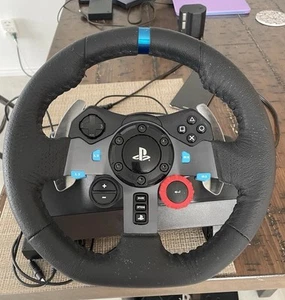 PlayStation 5 G29 Steering Wheel and Logitech Pedals - Picture 1 of 2