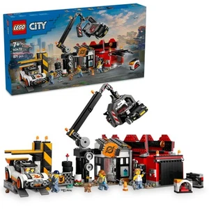 LEGO City Scrap Car Factory and Car Toy Birthday Present Block Boys Girls Childr - Picture 1 of 8