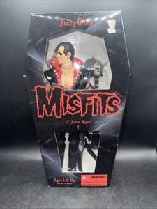 Misfits Jerry Only 12" Action Figure Bassista 1999 21st Century Toys con scatola bara - Foto 1 di 7