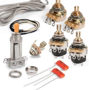 Kit de cableado premium de la Edad de Oro para Gibson Les Paul con ollas push-pull,... - Imagen 1 de 3