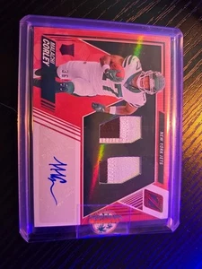 2024 Zenith MALACHI CORLEY Rookie Relic Auto /50 Jets - Picture 1 of 1