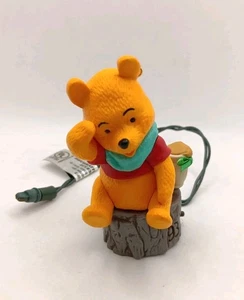 Disney Hallmark Winnie the Pooh Hear Pooh's Voice 1993 4" Weihnachten - funktioniert nicht - Bild 1 von 5