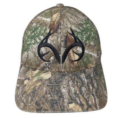RealTree Snapback Trucker Hat Multicolor One Size Adjustable Camo Outdoor Cap - Image 1 of 4
