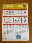 Turkish Airlines Airbus A321-200 Safety Card (2018.12)