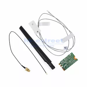 WiFi Antenna Cable + Card For Dell Optiplex 7050 3060M 3070M 3690 7060 Micro - Picture 1 of 10
