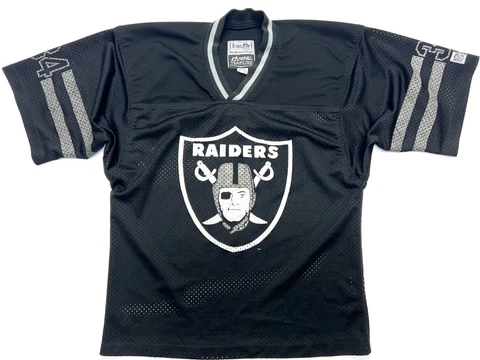 Vntg Los Angeles Raiders #34 1991 Campri Jersey NFL Oakland Shirt - EUR 48 XXL Cover