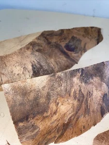 Ancient Redwood Wood Slab Live Edge DIY Rustic Decor Pen Call Blank Knife Scale - Picture 1 of 12