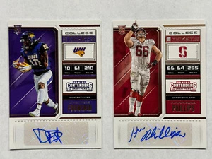 2018 Contenders Draft Picks College Ticket Daurice Fountain & Harrison Phillips - Picture 1 of 6