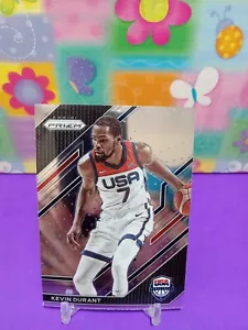 2022-23 Panini Prizm Basketball Kevin Durant Silber USA Basketball Nr. 3 NBA - Bild 1 von 2
