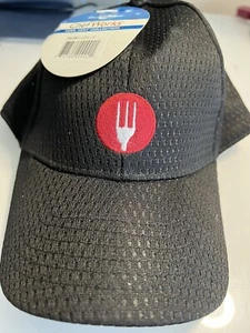 Chef Works Unisex Chef Cap, Black New Cool Vent - Picture 1 of 5