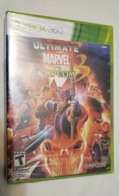 Ultimate Marvel vs. Capcom 3 (Microsoft Xbox 360, 2011), Sealed, New - Image 1 of 4