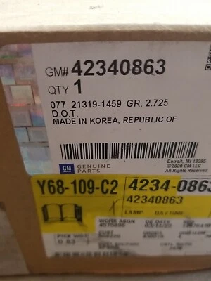 Luz de circulación diurna derecha Chevrolet Cruze 2015-2016 42340863 Foto 1 de 4