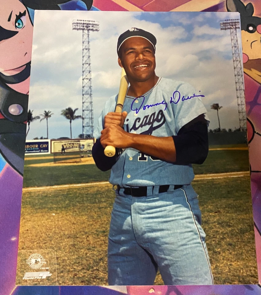 Tommy Davis Chicago White Sox Autograph 8x10 APE COA - Image 1 of 1