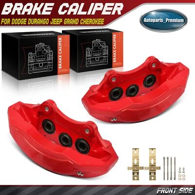 2x Front LH & RH Brake Caliper for Dodge Durango Jeep Grand Cherokee 2012-2020 - Image 1 of 4