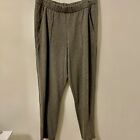 T By Talbots Pants Pull On Casual Pockets Cotton Blend Gray NWT Sz Medium
