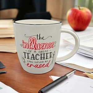 Teacher Appreciation The influence of a Great Teacher Cup Mug by Caraknots New! - Picture 1 of 8