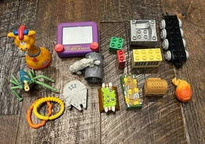 Random Toy Lot - 16 Items - Etch Sketch Little Tikes Kung Fu Panda Star Wars - Picture 1 of 4