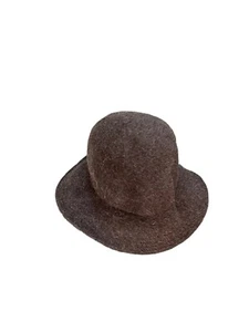 Sombrero fedora de piel marrón Kokin New York - Imagen 1 de 8
