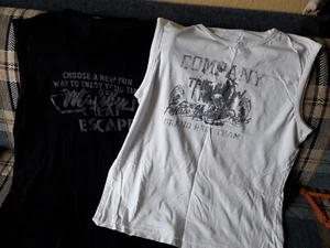 (mN6)   Herren  Top--2 Shirt  ohne Arm  --Gr XL - Bild 1 von 2