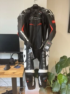 Spidi Track Wind Evo -1 Piece Racing Leathers - Size 52 (male) - Image 1 of 4