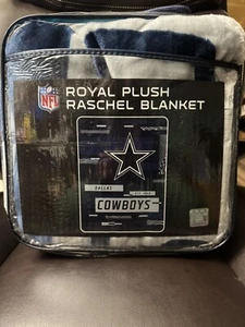 Dallas Cowboys NFL 60" x 80" Royal Plush Throw Blanket Northwest Digital Design - Picture 1 of 4