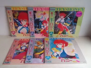 Cutie Honey Volume 1-6 Set LD Laserdisc 25 Episodes Anime Japan with Obi - Picture 1 of 6