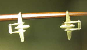 Pendientes De Colección Segunda Guerra Mundial P-38 Lockheed Lightning Avión AAF P38 Avión Tigre Volador - Imagen 1 de 7