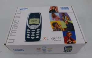 Nokia 3390 Cellular Candybar Cingular Cell Phone Voice Stream Wireless BRAND NEW - Picture 1 of 6