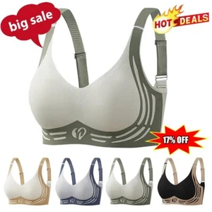 Super Gather Bra| Wireless Push-Up-Bra, Comfortable Bra,Lift Women - Picture 1 of 29