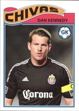 2013 Topps MLS 1978 English Footballer #DK Dan Kennedy