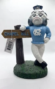 Oxbay UNC Ramses Teer Heel Maskottchen Statue mit Schild 9,5" - Bild 1 von 2
