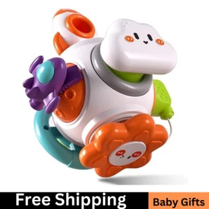 6-in-1 Montessori Baby Toys, Sensory Educational Busy Cube, Travel Toy for 6-12 - Picture 1 of 6