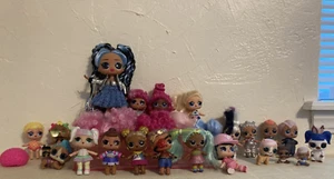 Lot LOL Surprise OMG 21 Dolls & Babies & Pets Plus Accessories - Picture 1 of 6