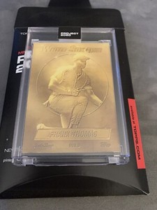 Topps Project 2020 #73 Frank Thomas 1990 RC by Don C /11,969 with Box J2