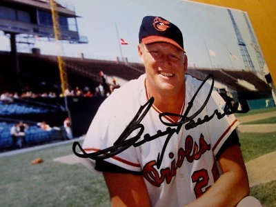 Foto de béisbol firmada por Boog Powell (sl.smudge) Orioles 8x10 - auténtica garantizada Foto 1 de 4