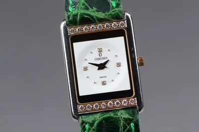 [Fast neuwertig] Concord Tank Diamant 15-90-669 G Quarz Damen aus JAPAN - Bild 1 von 4